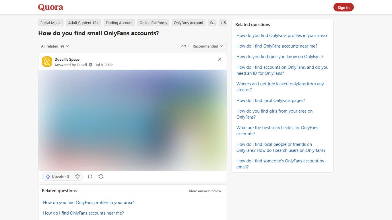 How to find small OnlyFans accounts - Quora